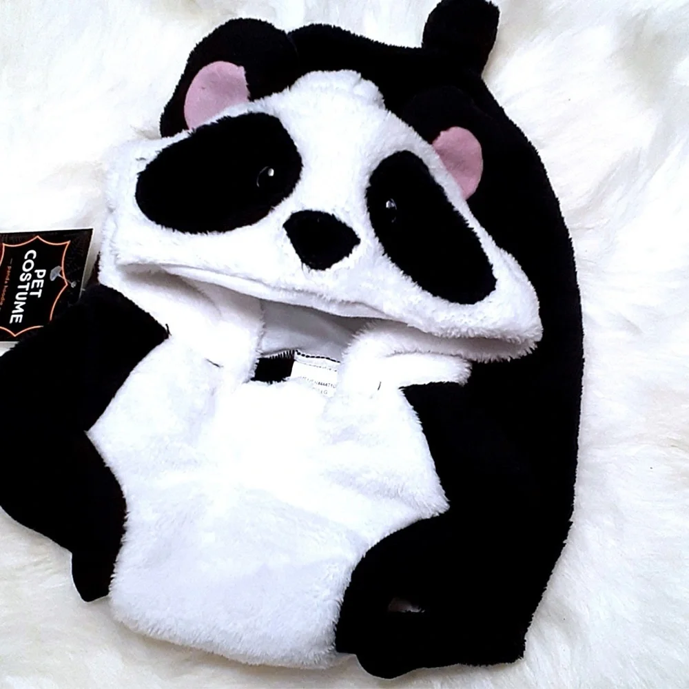 PET PANDA COSTUME NWT
